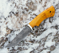 Нож Клыч из мозаичной дамасской стали купить на сайте koval-knife.shop